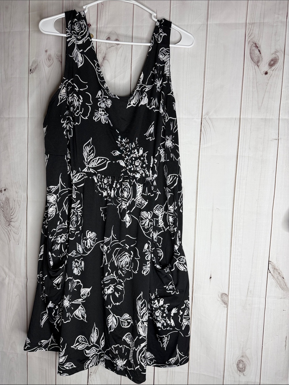 Womens dress or bathing suit cover w/ pockets. Lightweight 2xl-1158